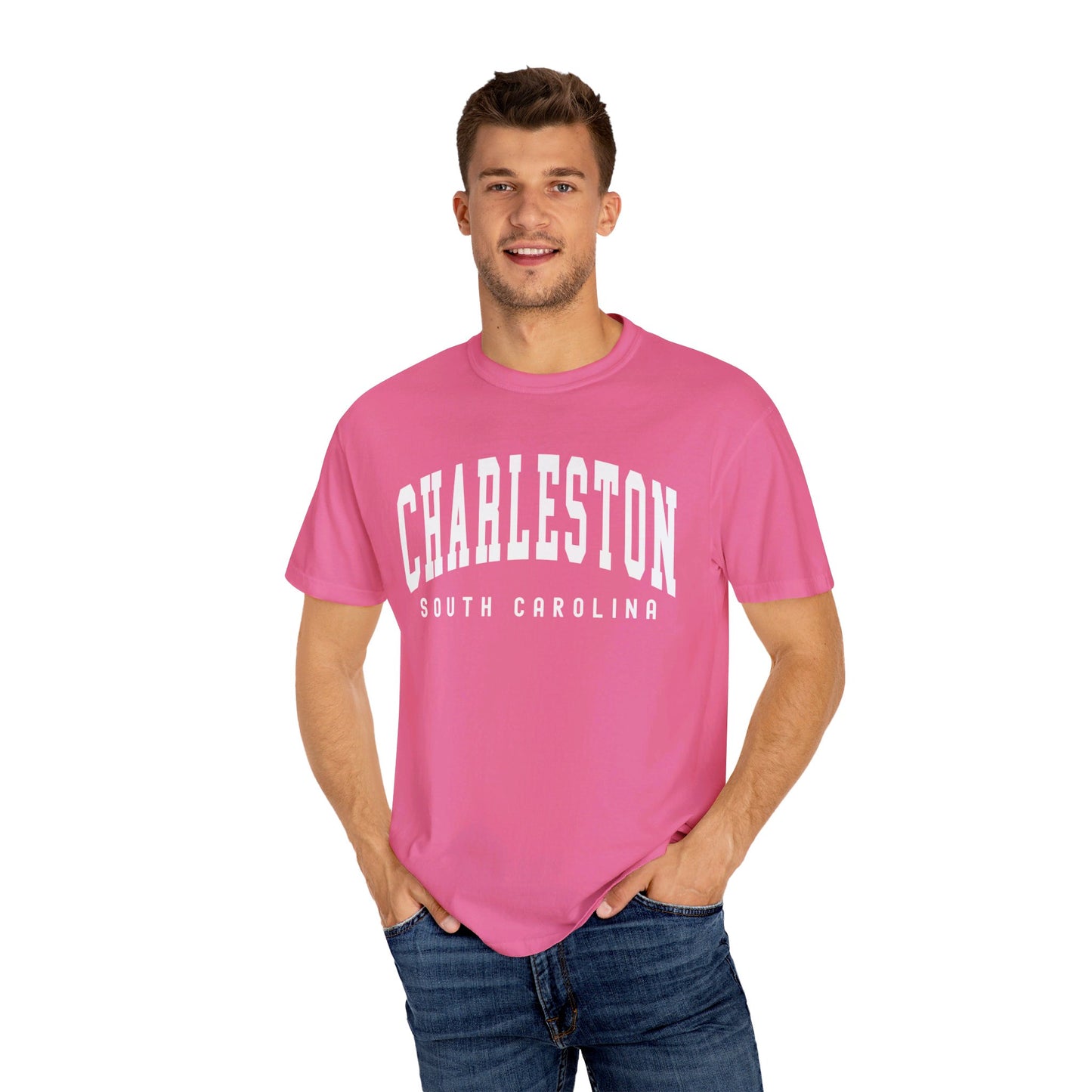 Charleston Shirt, Comfort Colors Charleston South Carolina Shirt, Charleston gift Souvenir, Girls Trip Matching Tee Group Shirts Travel Gift