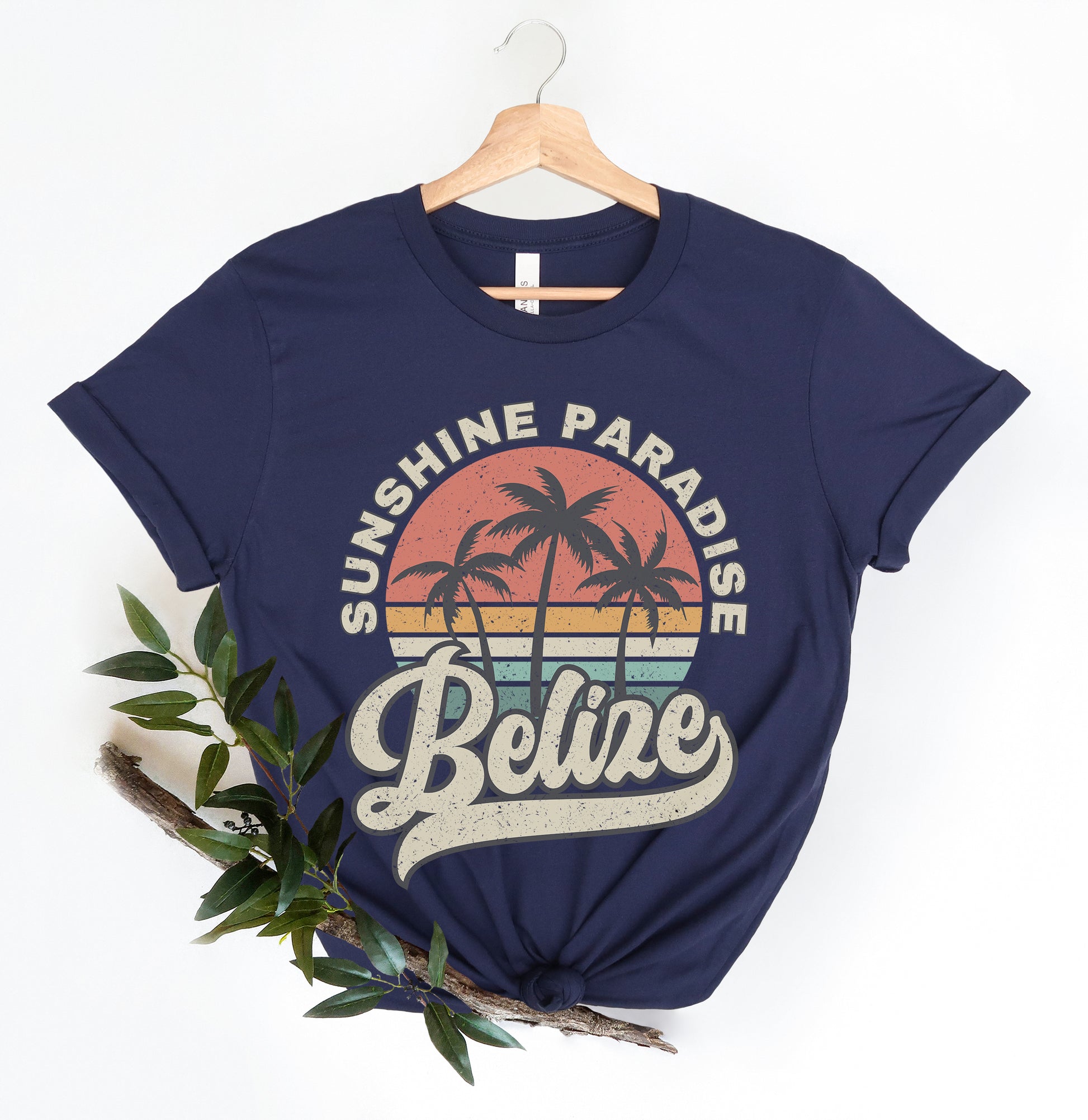 a t - shirt with the words sunshine paradise on it