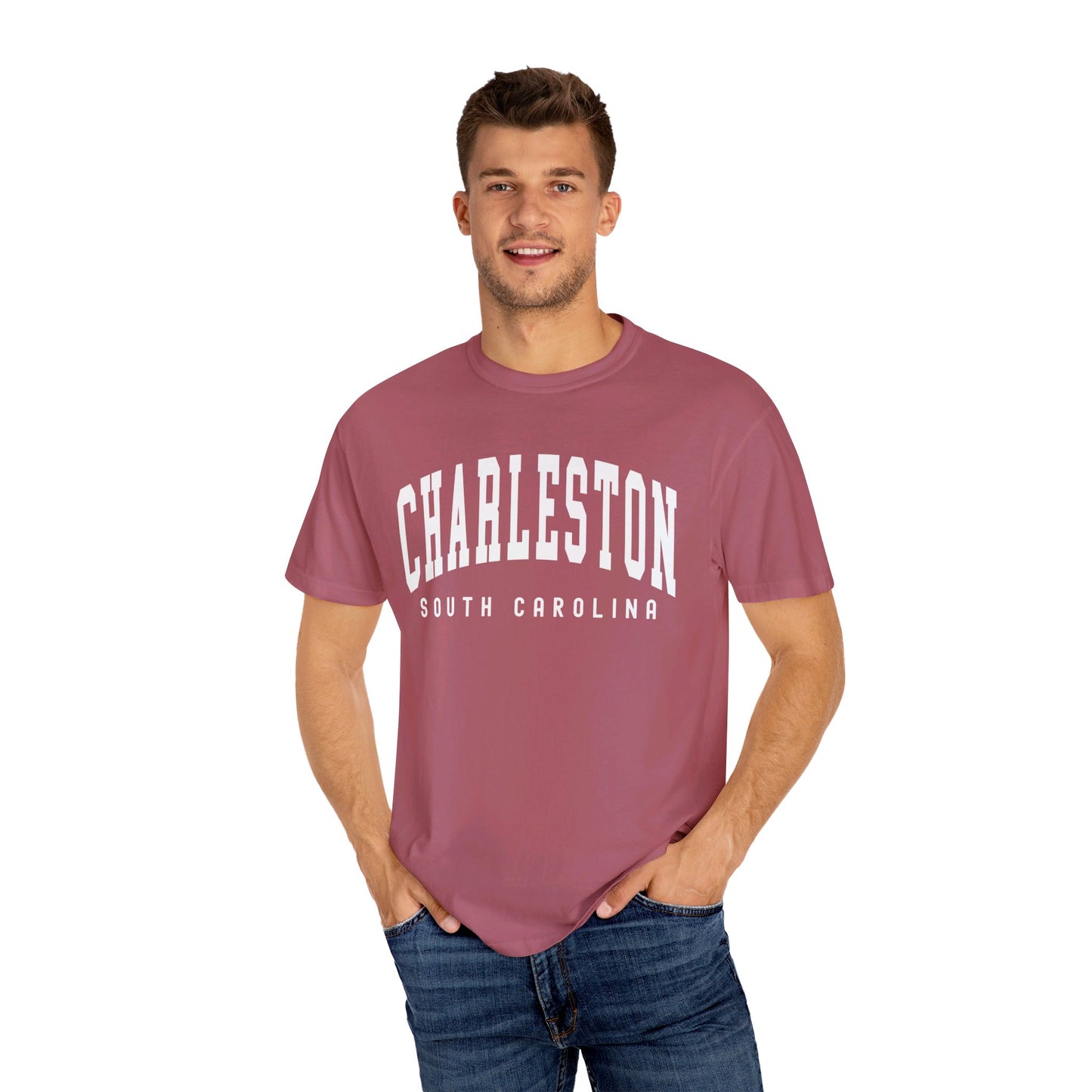 Charleston Shirt, Comfort Colors Charleston South Carolina Shirt, Charleston gift Souvenir, Girls Trip Matching Tee Group Shirts Travel Gift