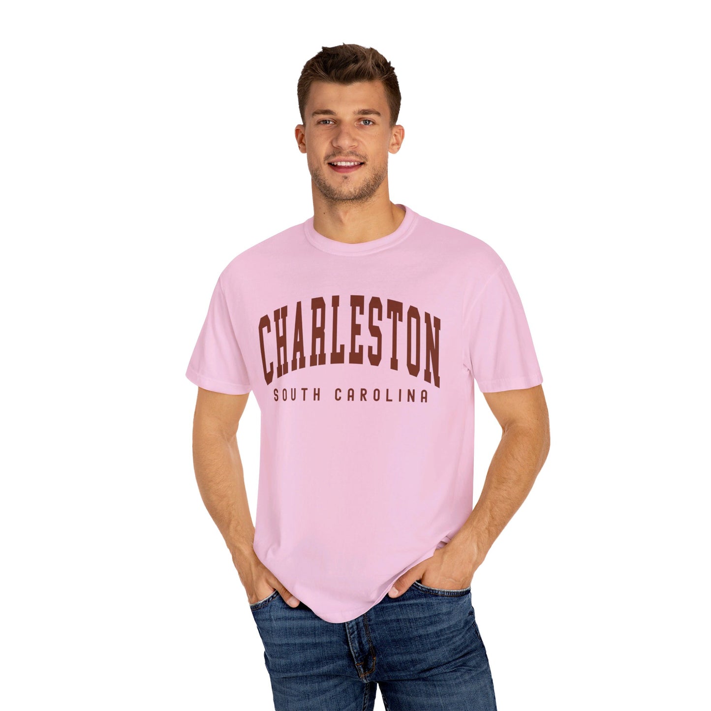 Charleston Shirt, Comfort Colors Charleston South Carolina Shirt, Charleston gift Souvenir, Girls Trip Matching Tee Group Shirts Travel Gift