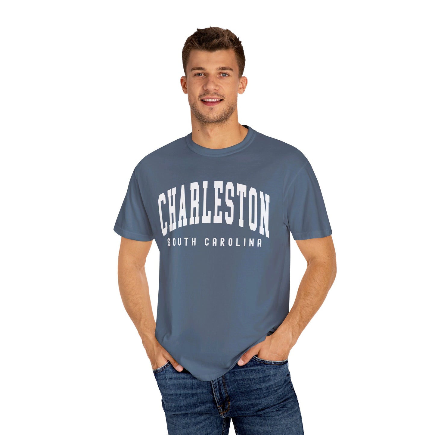 Charleston Shirt, Comfort Colors Charleston South Carolina Shirt, Charleston gift Souvenir, Girls Trip Matching Tee Group Shirts Travel Gift