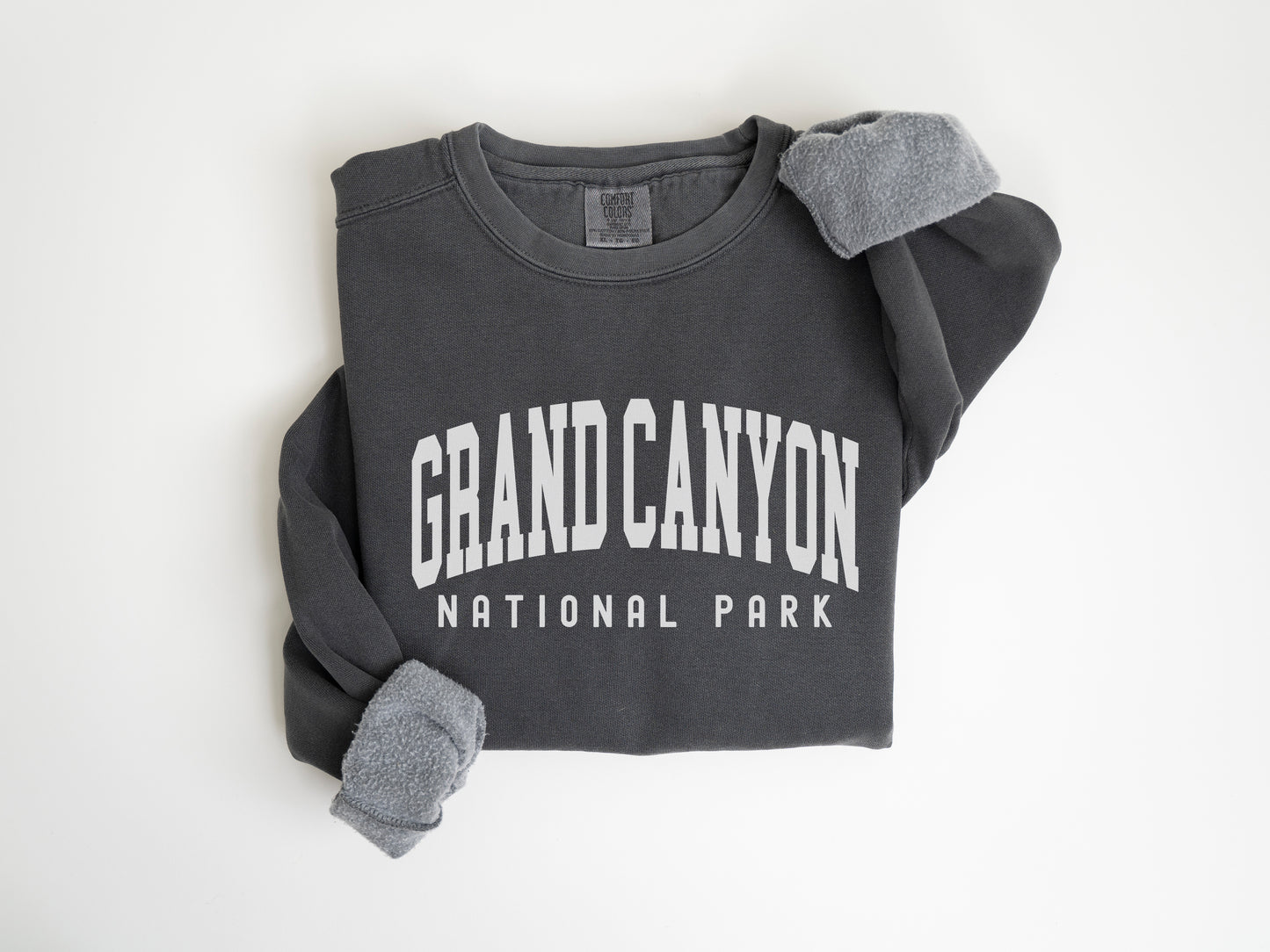 a gray shirt with the words grand canyon on it