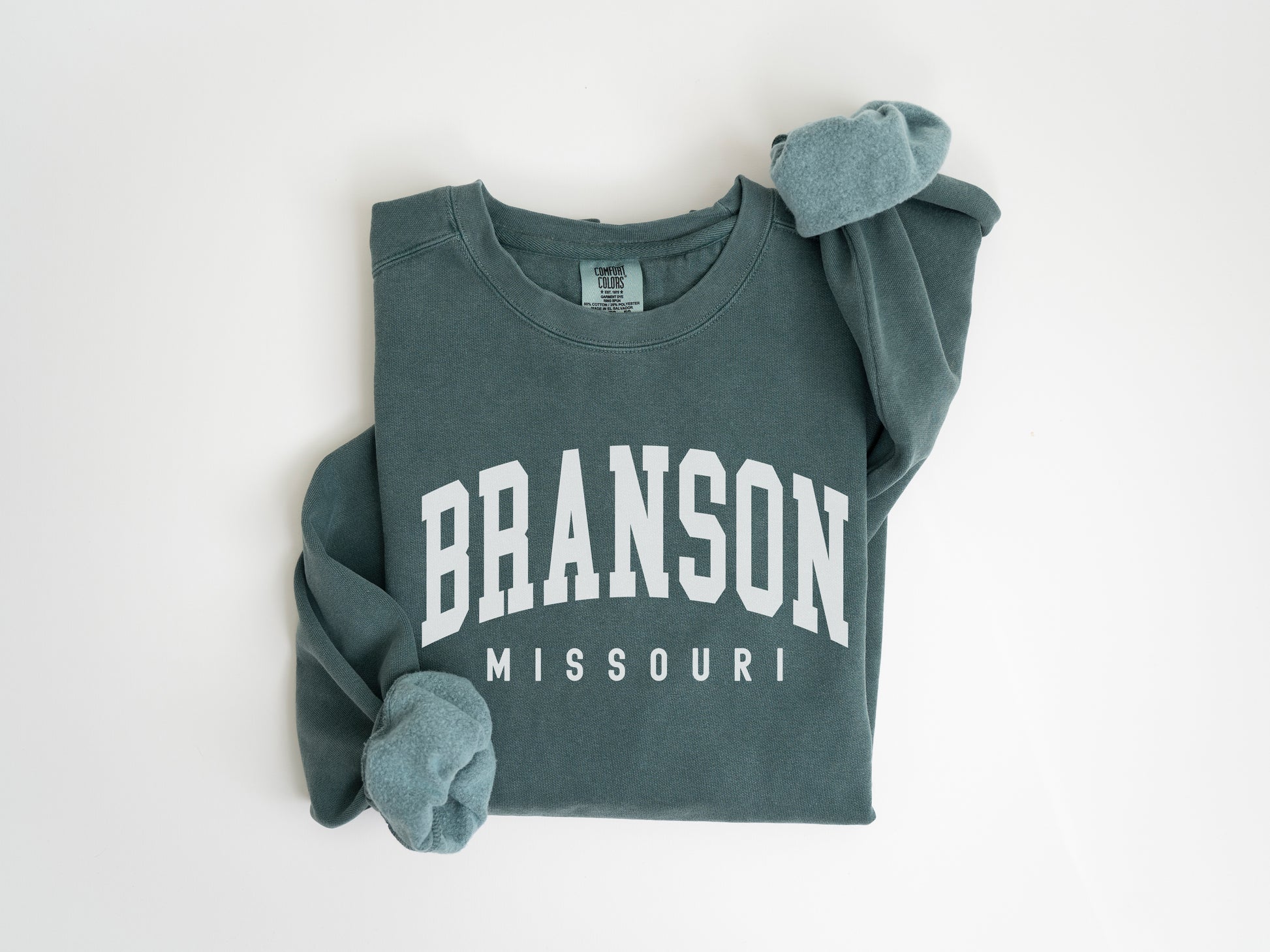 a gray sweatshirt with the words branon on it