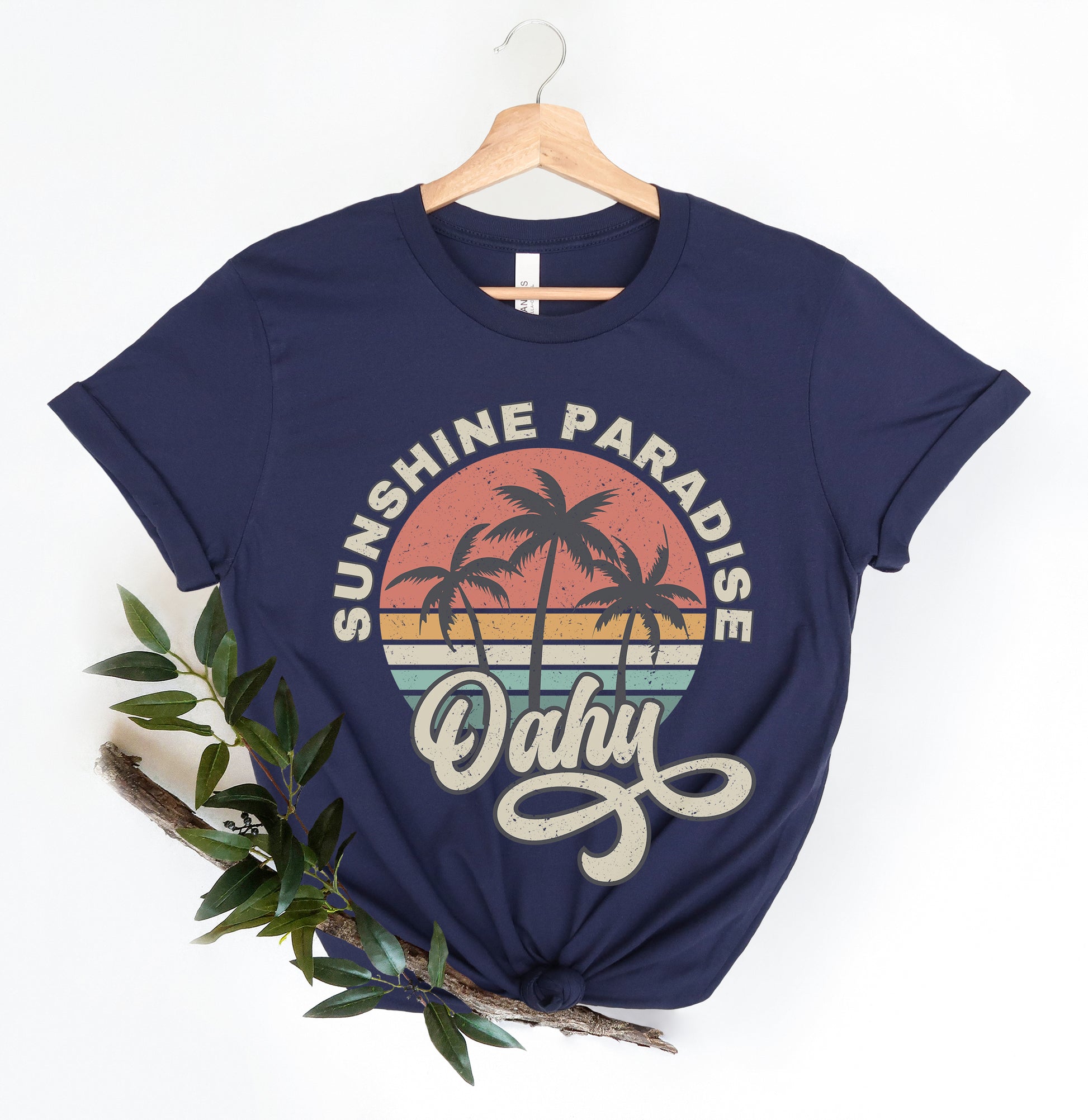 a t - shirt with the words sunshine paradise on it