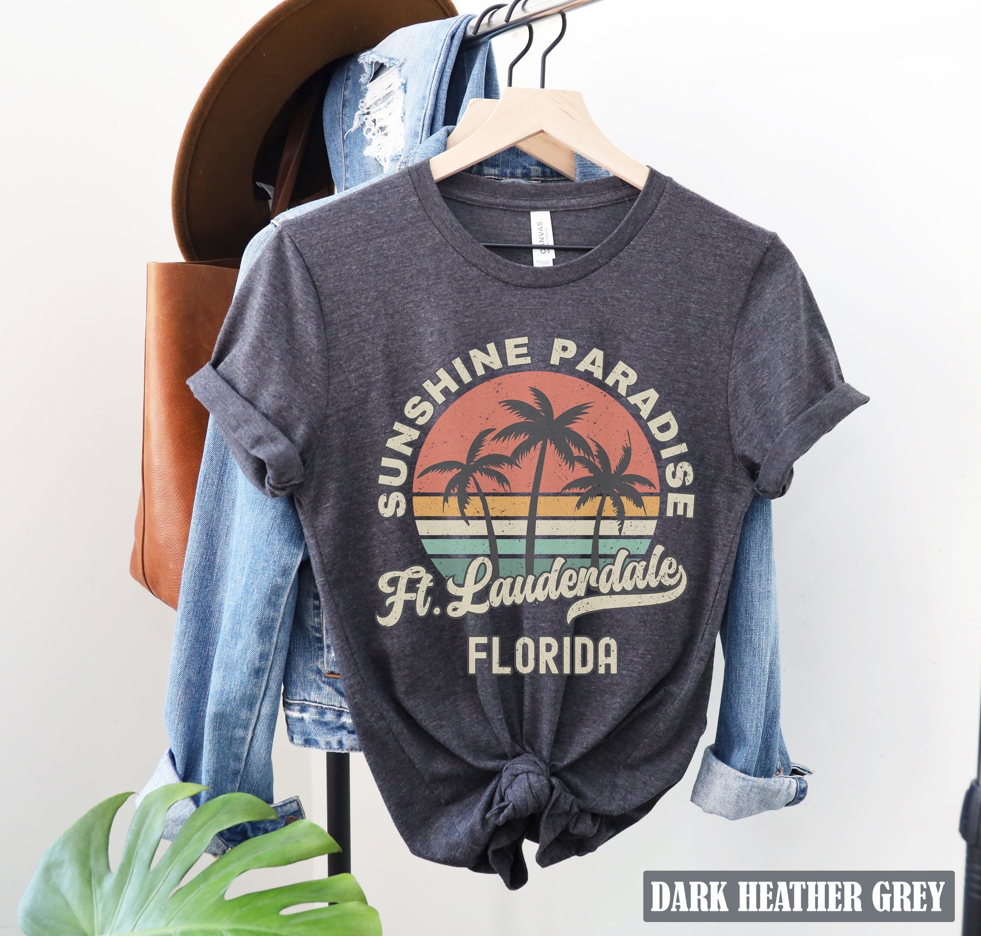 a t - shirt with the words sunshine paradise florida on it