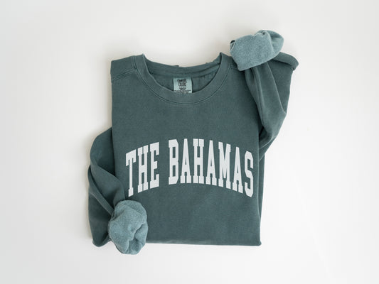 a green sweatshirt with the words the bananas on it