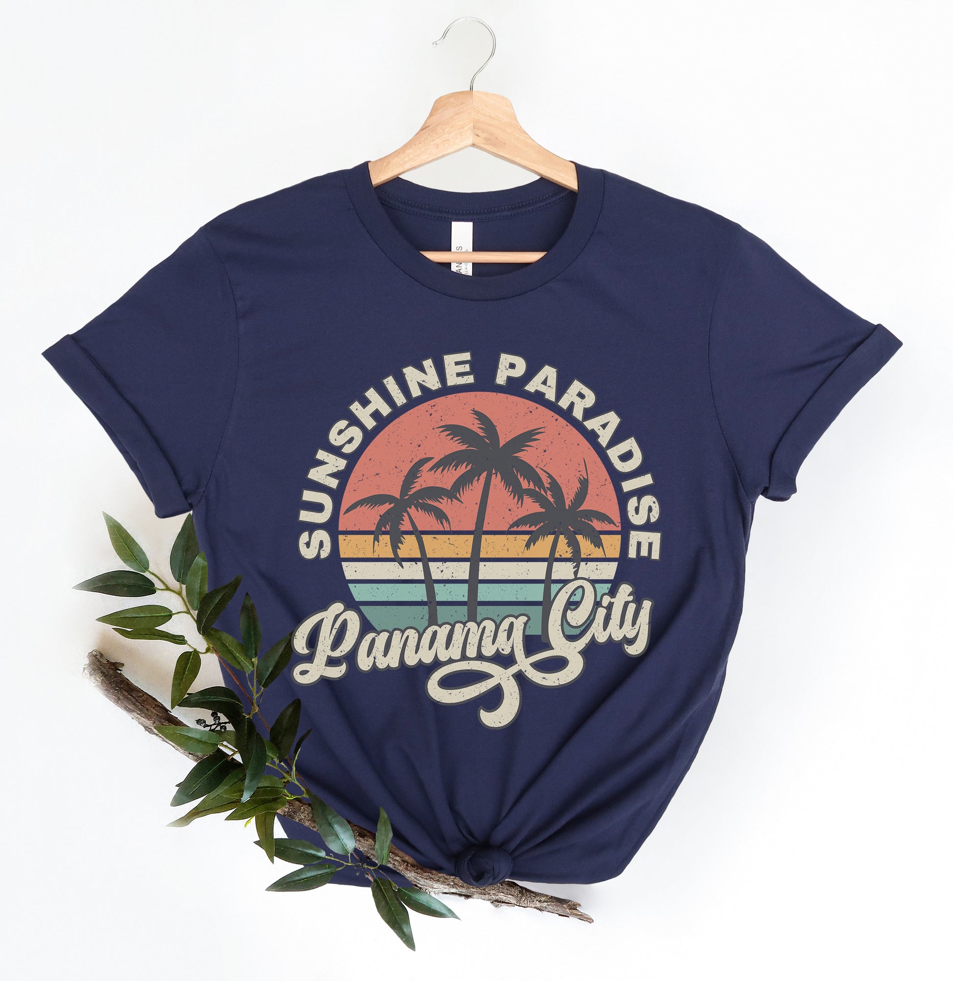 a t - shirt with the words sunshine paradise on it